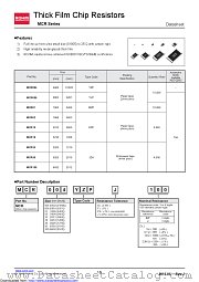 MCR10EZPF datasheet pdf ROHM