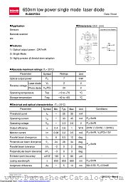RLD65PZX2 datasheet pdf ROHM