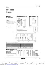 RN142G datasheet pdf ROHM