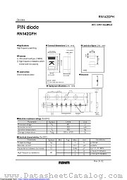 RN142GFH datasheet pdf ROHM