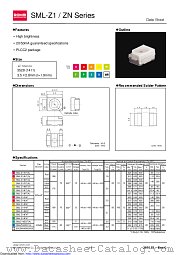 SML-Z14P4T datasheet pdf ROHM