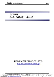 LC5901S datasheet pdf Sanken