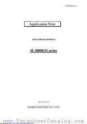 SI-3012KM datasheet pdf Sanken