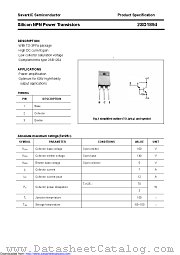 2SD1894 datasheet pdf Savantic