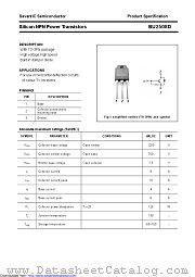 BU2508D-1200V datasheet pdf Savantic