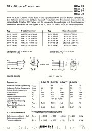 BCW78-40 datasheet pdf Siemens