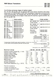 BD136-6 datasheet pdf Siemens
