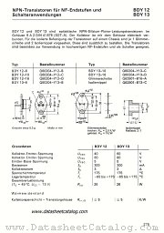 BDY13-16 datasheet pdf Siemens