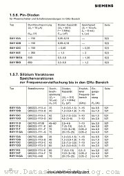 BXY58EA datasheet pdf Siemens