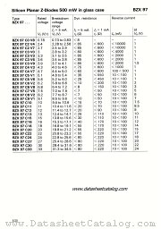 BZX97C11 datasheet pdf Siemens
