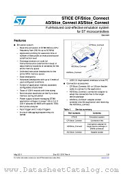AS/Stice_Connect datasheet pdf ST Microelectronics