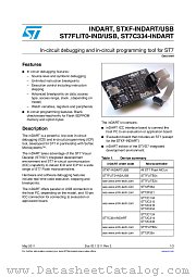 STXF-INDART/USB datasheet pdf ST Microelectronics