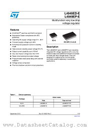 L4949EDTR-E datasheet pdf ST Microelectronics