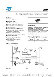 L6377D013TR datasheet pdf ST Microelectronics