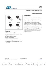L7809CV-DG datasheet pdf ST Microelectronics