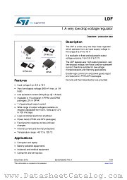 LDF datasheet pdf ST Microelectronics