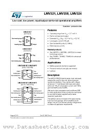 LMV324IYPT datasheet pdf ST Microelectronics
