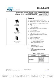 M93C86-A125 datasheet pdf ST Microelectronics