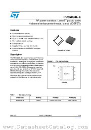 PD55003L-E datasheet pdf ST Microelectronics