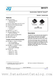 SM15T27CAY datasheet pdf ST Microelectronics