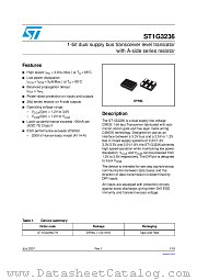 ST1G3236DTR datasheet pdf ST Microelectronics
