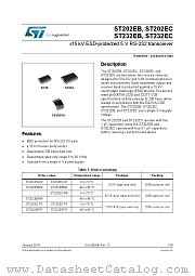 ST232EC datasheet pdf ST Microelectronics