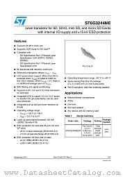 ST6G3244ME datasheet pdf ST Microelectronics