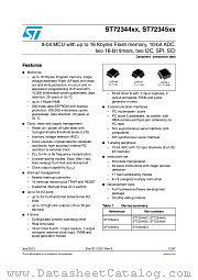 ST72345C4 datasheet pdf ST Microelectronics