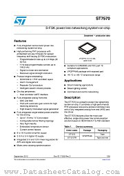 ST7570 datasheet pdf ST Microelectronics