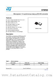 ST8R00 datasheet pdf ST Microelectronics