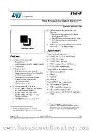 ST95HF-VMD5T datasheet pdf ST Microelectronics