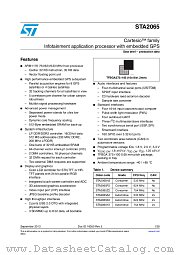 STA2065 datasheet pdf ST Microelectronics