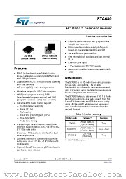 STA680Q datasheet pdf ST Microelectronics