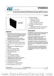 STA8088GA datasheet pdf ST Microelectronics