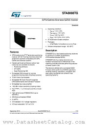 STA8088TG datasheet pdf ST Microelectronics