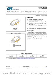 STAC9200 datasheet pdf ST Microelectronics