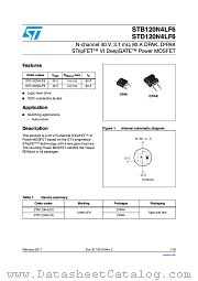 STD120N4LF6 datasheet pdf ST Microelectronics