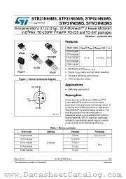 STP31N65M5 datasheet pdf ST Microelectronics