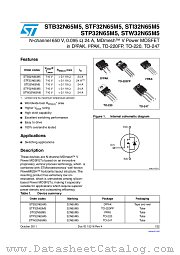 STW32N65M5 datasheet pdf ST Microelectronics