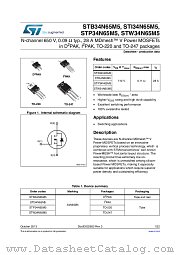 STI34N65M5 datasheet pdf ST Microelectronics