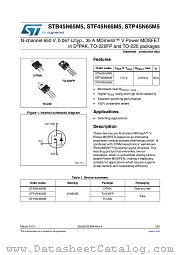 STP45N65M5 datasheet pdf ST Microelectronics
