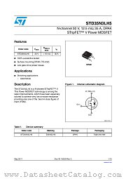 STD35N3LH5 datasheet pdf ST Microelectronics
