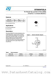 STD60NF55LAT4 datasheet pdf ST Microelectronics