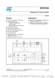 STDP3100 datasheet pdf ST Microelectronics