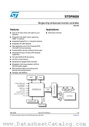 STDP8028-AB datasheet pdf ST Microelectronics