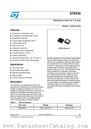 STEF05 datasheet pdf ST Microelectronics