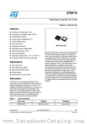 STEF12PUR datasheet pdf ST Microelectronics
