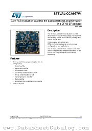 STEVAL-CCA057V4 datasheet pdf ST Microelectronics