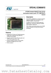 STEVAL-CCM006V2 datasheet pdf ST Microelectronics