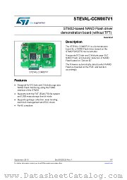 STEVAL-CCM007V1 datasheet pdf ST Microelectronics